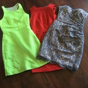 3 formal dresses